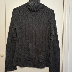 Columbia grey turtleneck sweater
